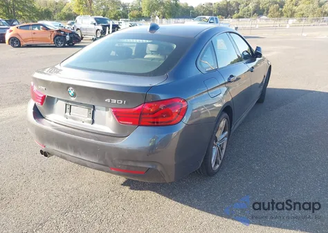 2018 BMW 430Xi Gran Coupe из США, поврежденный, VIN WBA4J3C50JBL02947